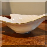 P09. Lenox ivory dish. 